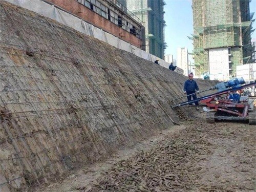 南县建筑边坡支护